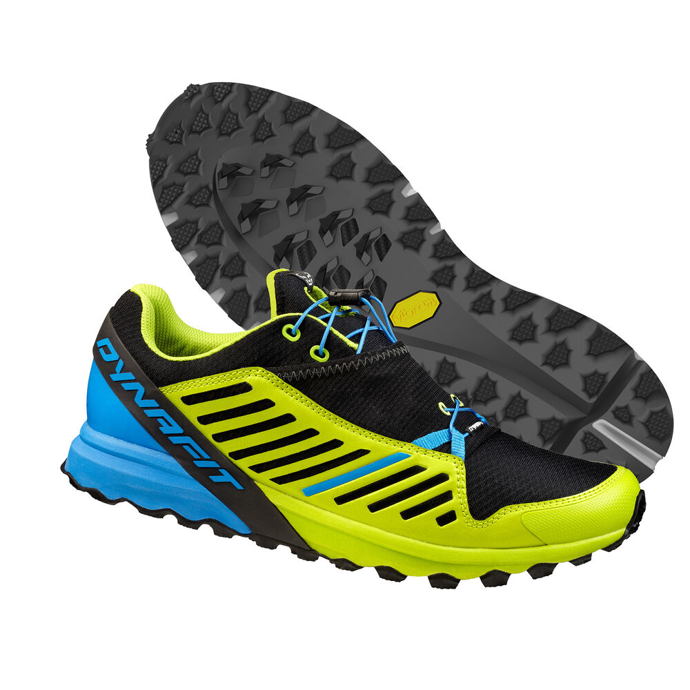 Vibram Sole Dynafit Alpine Pro Mens Running Shoes Green/Black Australia (PXN526098)